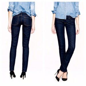 J Crew matchstick straight jeans classic dark wash